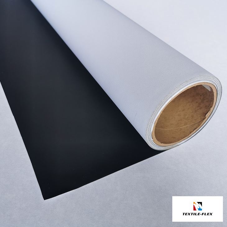 Black Back Fabric Banner